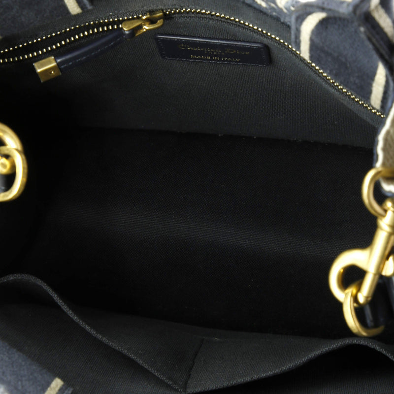 Christian Dior Book Tote With Strap