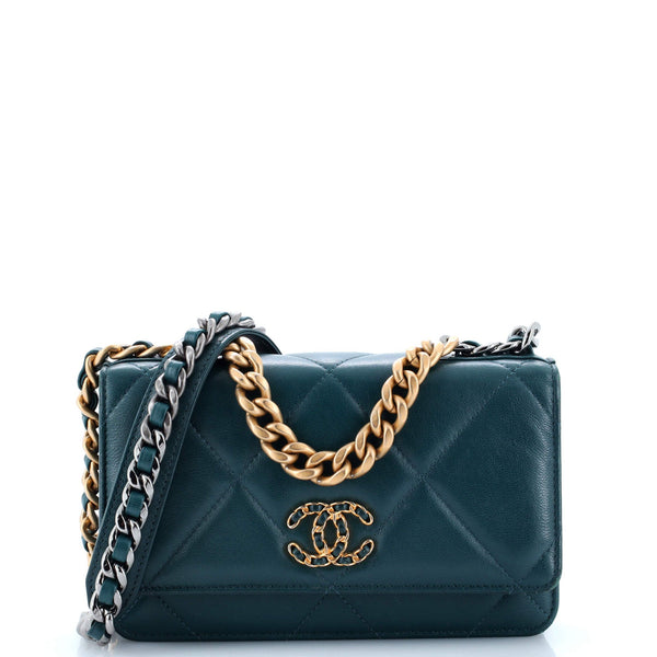Chanel 19 Wallet On Chain Quilted