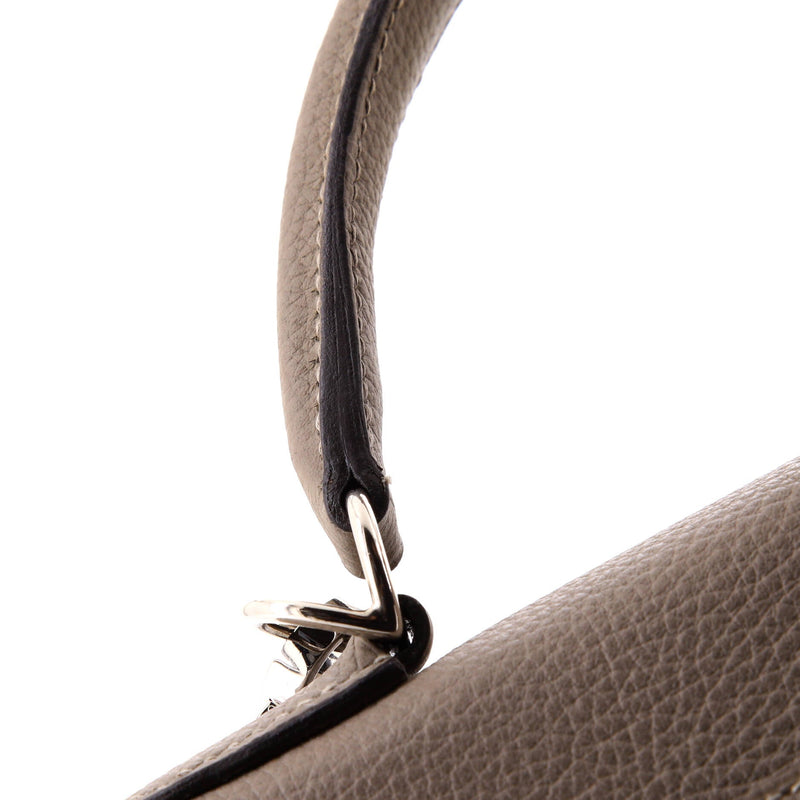Hermes Kelly Handbag Grey Togo With