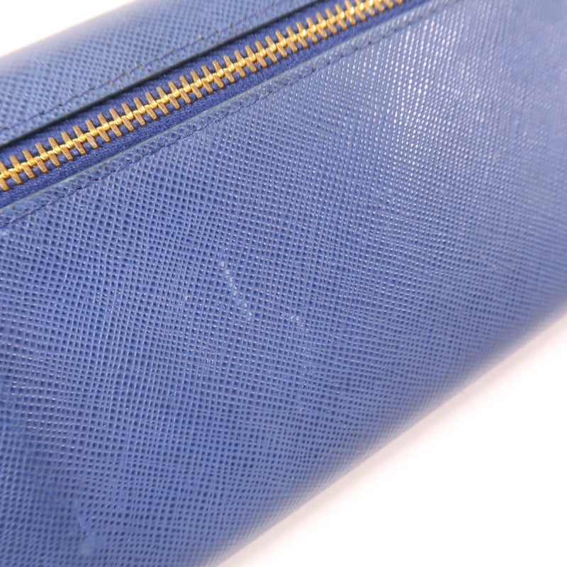 Prada Ghw Long Wallet Calfskin Leather
