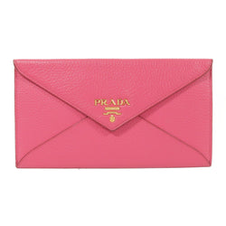Prada Ghw Envelope Long Wallet Calfskin