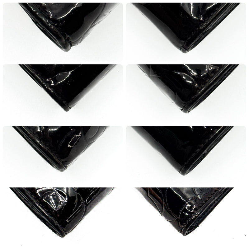 Chanel Camellia Coco Mark Trifold Long