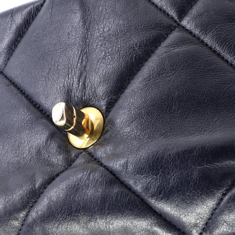 Chanel 19 Flap Bag Quilted Leather