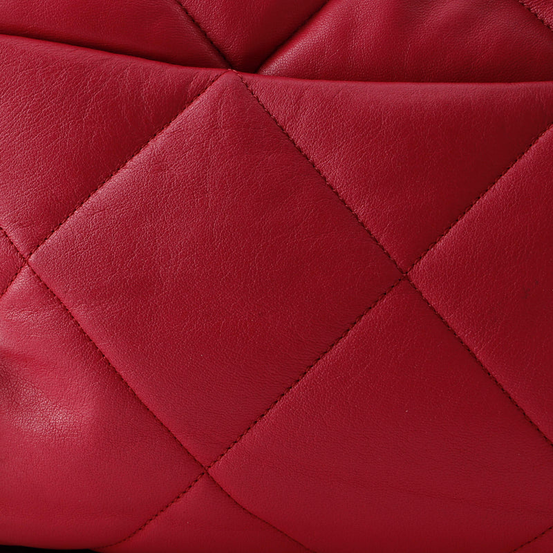 Chanel 19 Flap Bag Quilted Leather Maxi