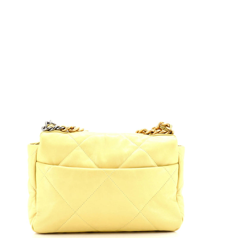 Chanel 19 Flap Bag Quilted Leather