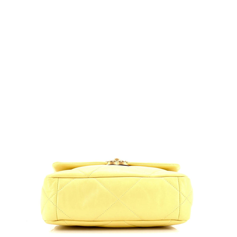 Chanel 19 Flap Bag Quilted Leather