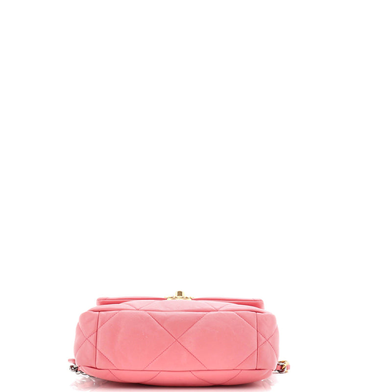 Chanel 19 Flap Bag Quilted Leather