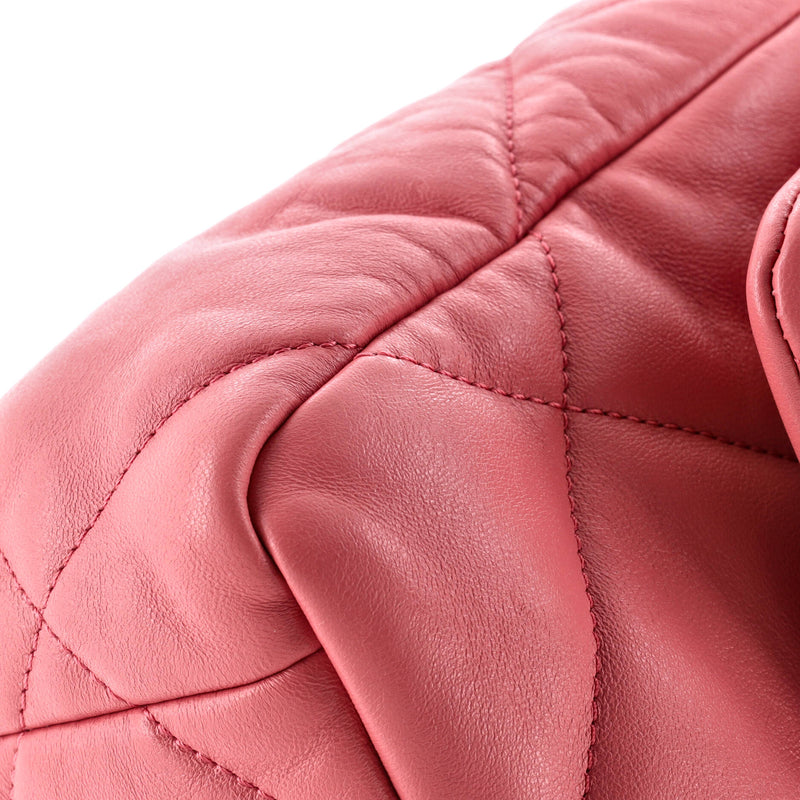 Chanel 19 Flap Bag Quilted Leather