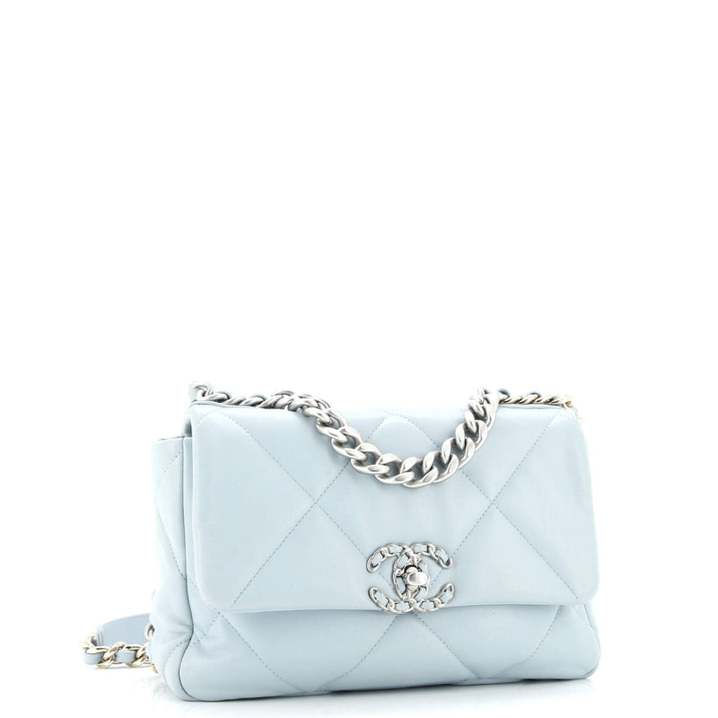 Chanel 19 Flap Bag Quilted Leather