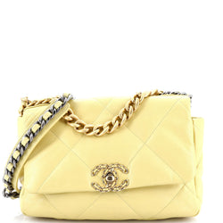 Chanel 19 Flap Bag Quilted Leather
