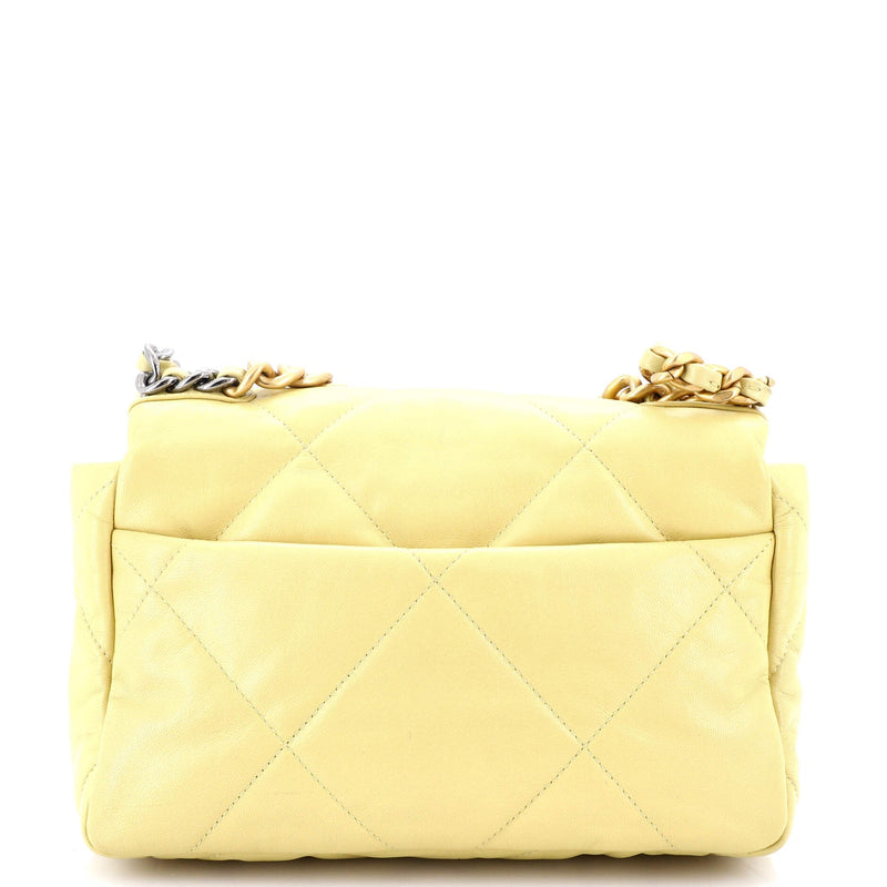 Chanel 19 Flap Bag Quilted Leather