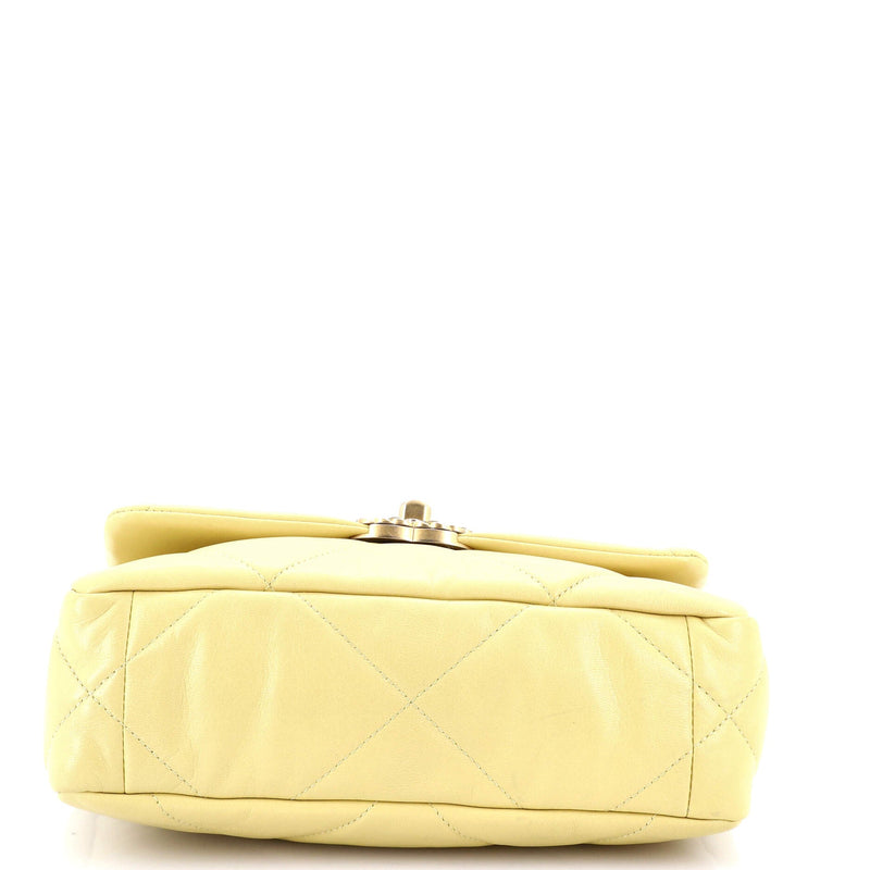 Chanel 19 Flap Bag Quilted Leather