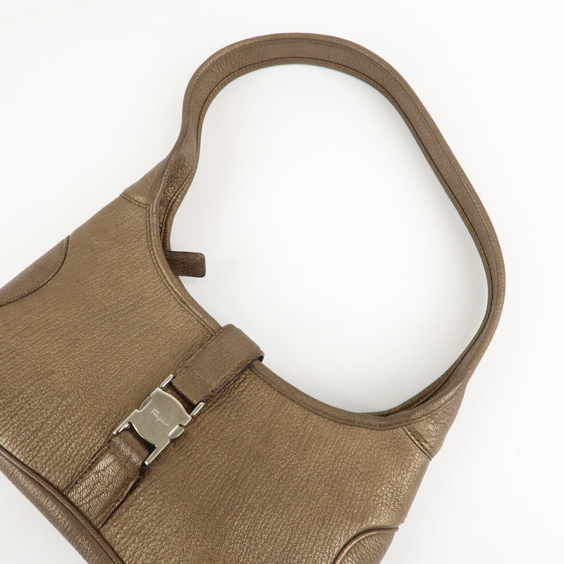 Ferragamo Leather Shoulder Bag