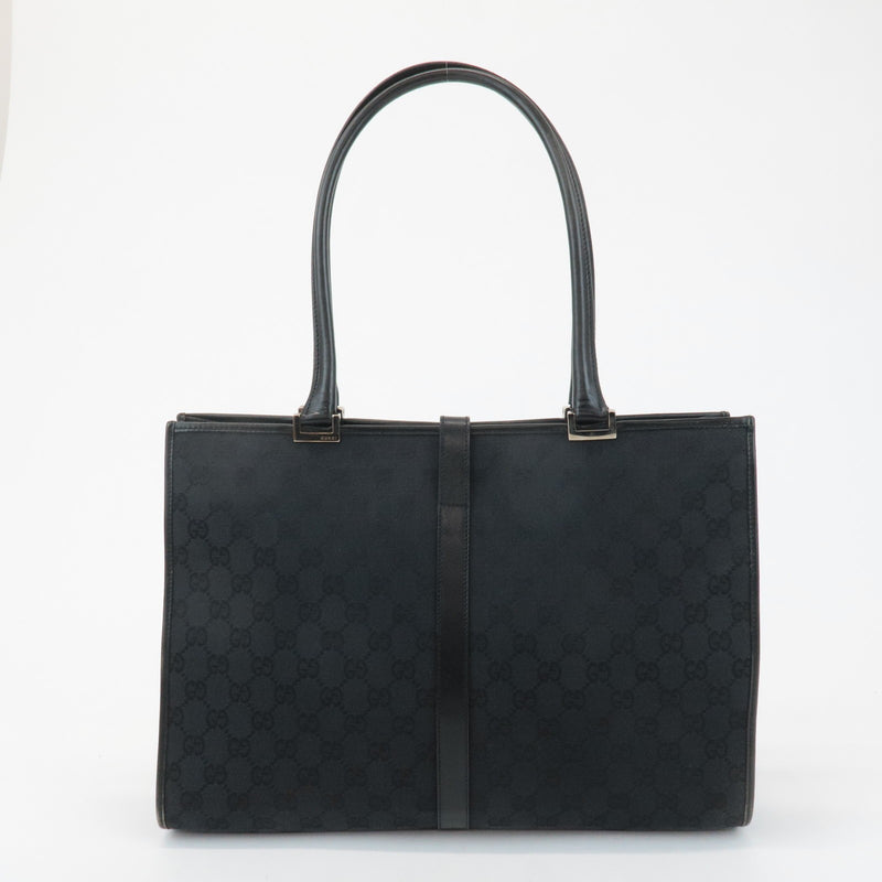 Gucci Jackie Gg Canvas Tote Bag