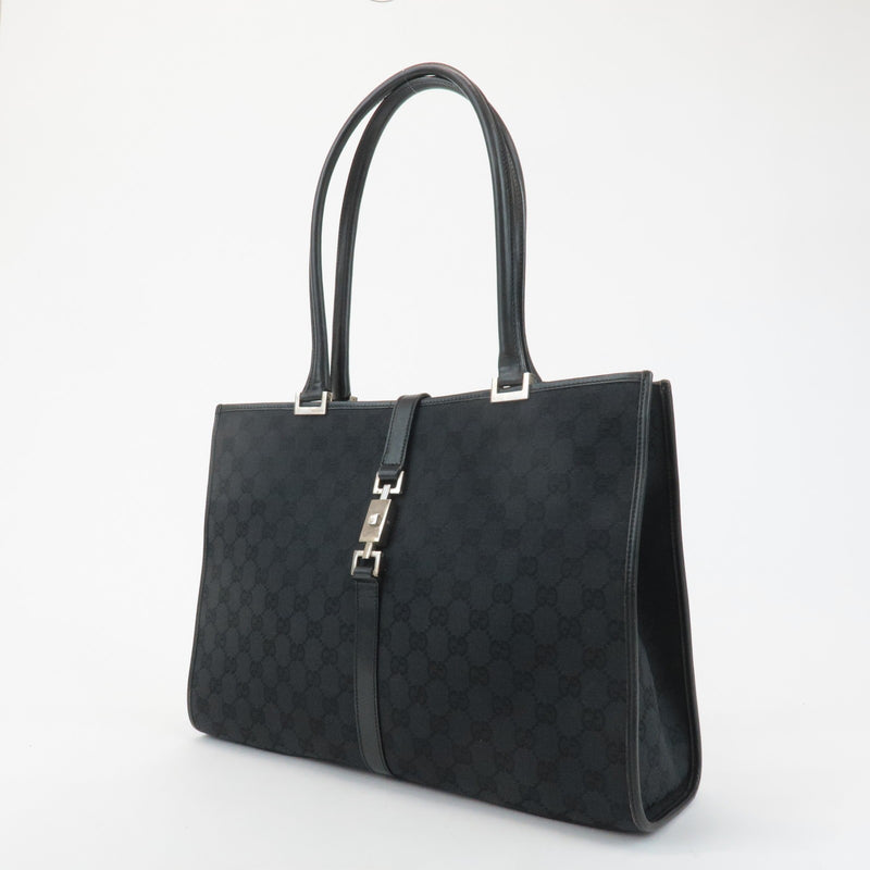 Gucci Jackie Gg Canvas Tote Bag