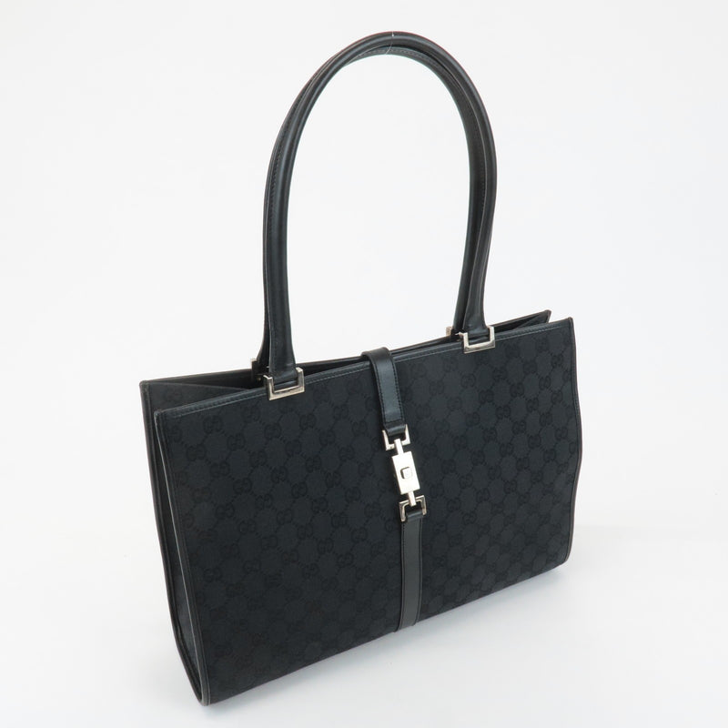 Gucci Jackie Gg Canvas Tote Bag