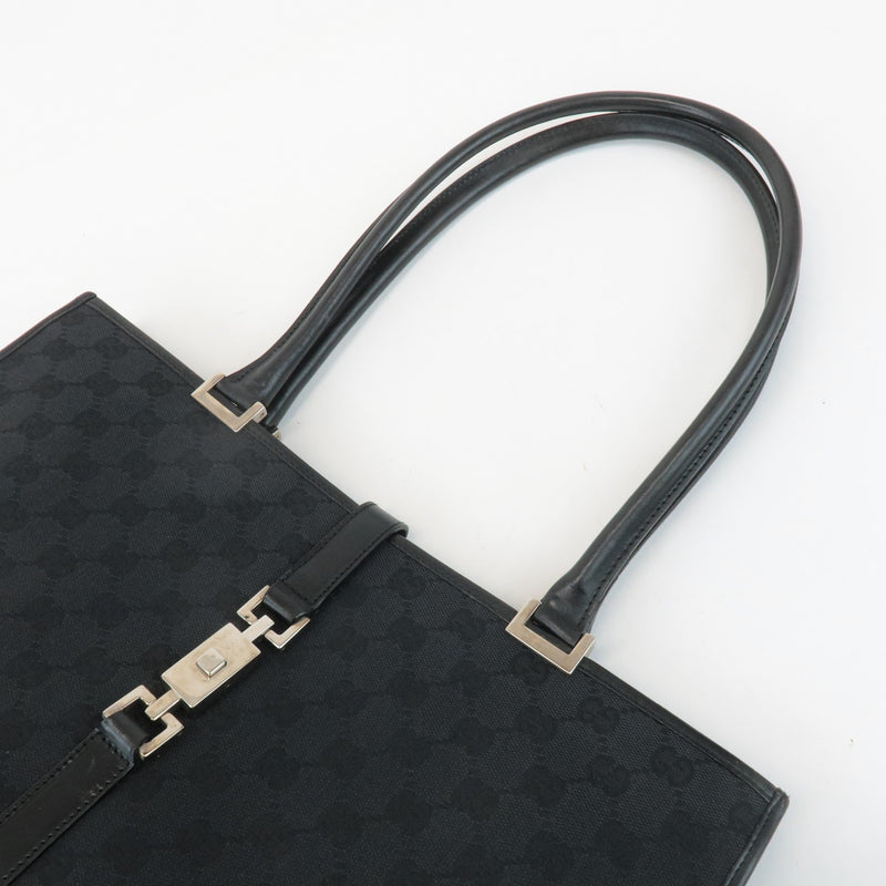 Gucci Jackie Gg Canvas Tote Bag