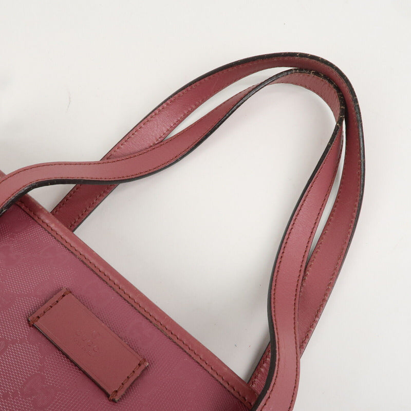 Gucci Gg Supreme Pvc Leather Tote