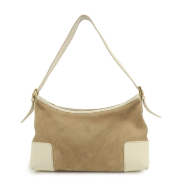 Loewe Anagram Leather Suede