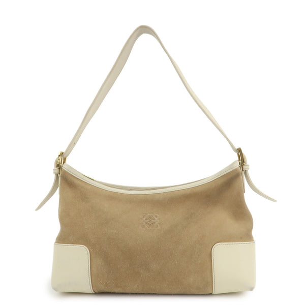 Loewe Anagram Leather Suede