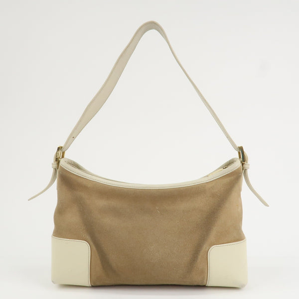 Loewe Anagram Leather Suede