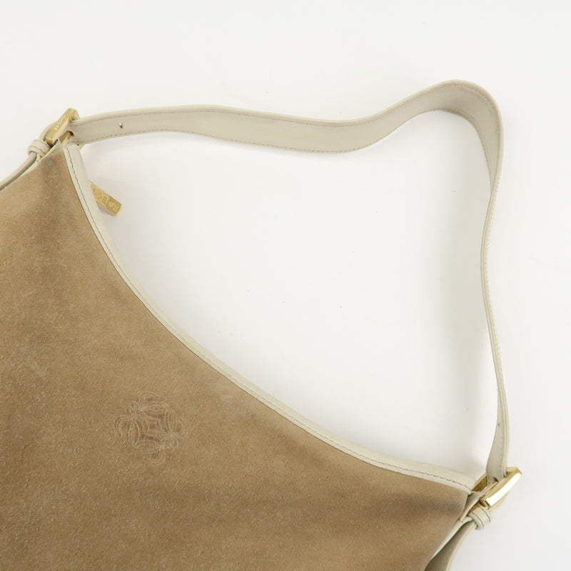Loewe Anagram Leather Suede
