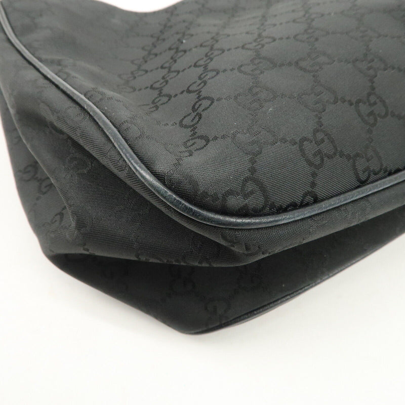 Gucci Gg Nylon Leather Shoulder Bag
