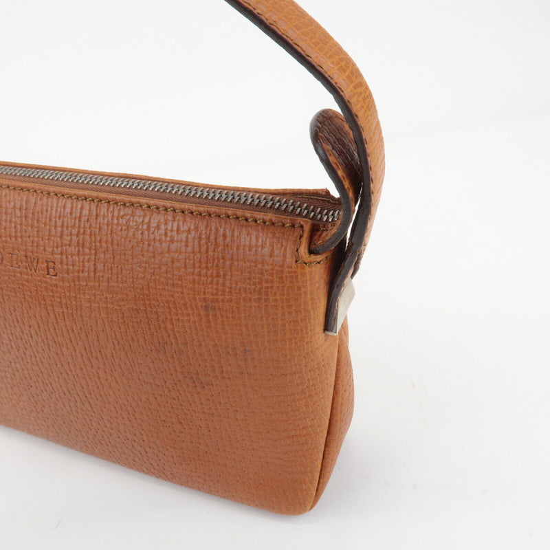 Loewe Logo Leather Shoulder Bag