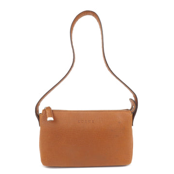 Loewe Logo Leather Shoulder Bag