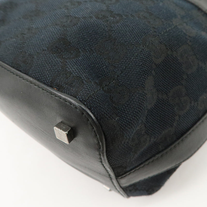 Gucci Gg Canvas Leather Shoulder