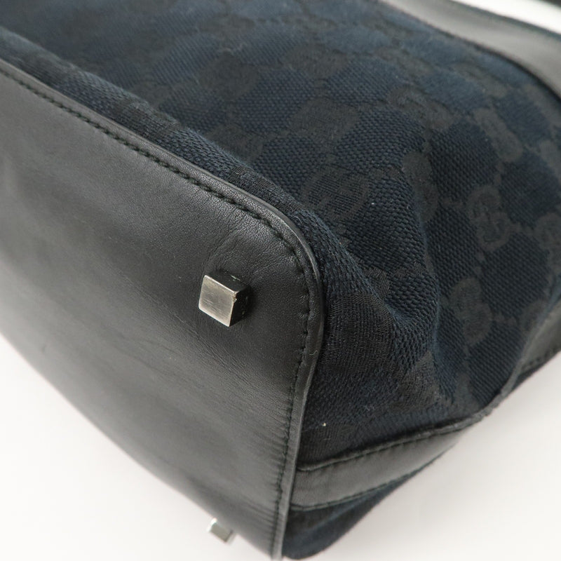 Gucci Gg Canvas Leather Shoulder