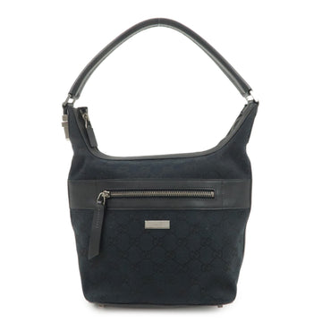 Gucci Gg Canvas Leather Shoulder