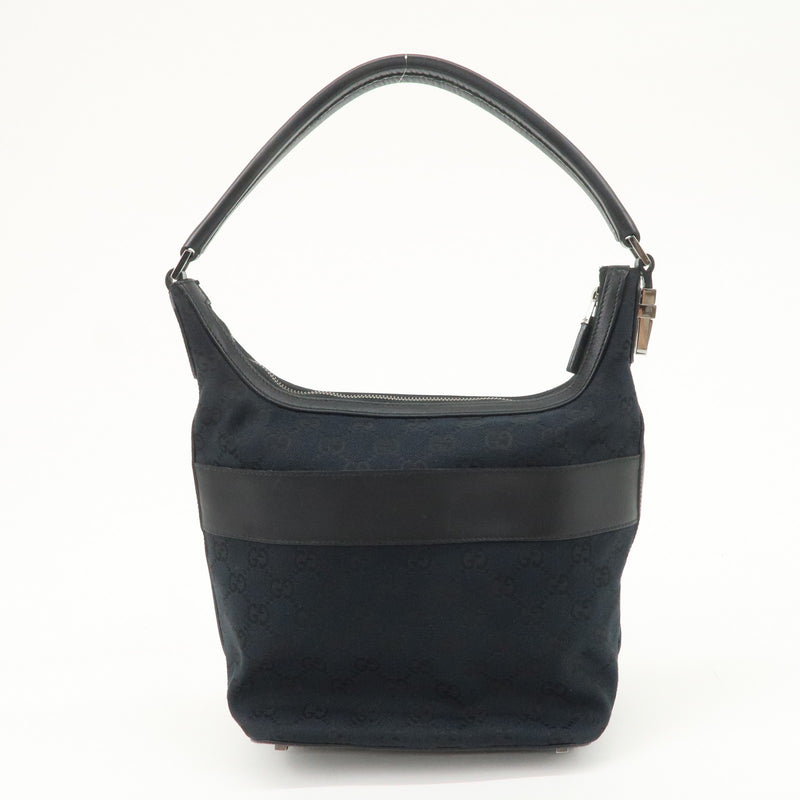 Gucci Gg Canvas Leather Shoulder