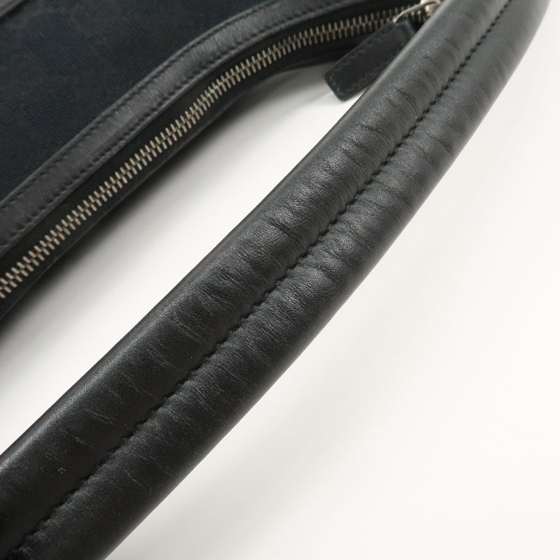 Gucci Gg Canvas Leather Shoulder
