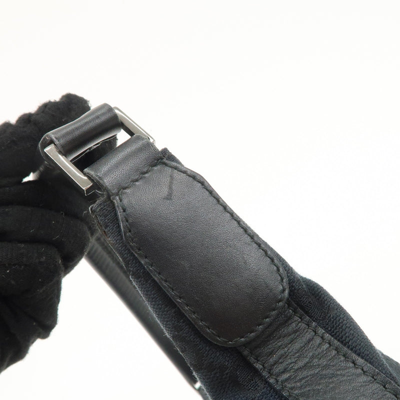 Gucci Gg Canvas Leather Shoulder