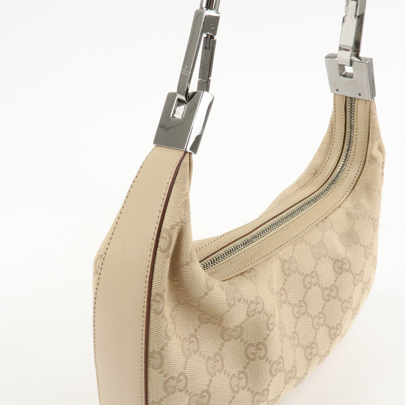 Gucci Gg Canvas Leather Shoulder