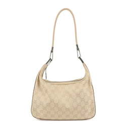 Gucci Gg Canvas Leather Shoulder