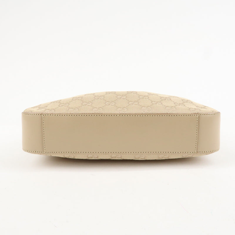 Gucci Gg Canvas Leather Shoulder