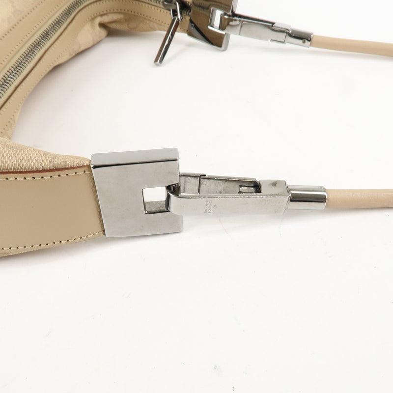 Gucci Gg Canvas Leather Shoulder