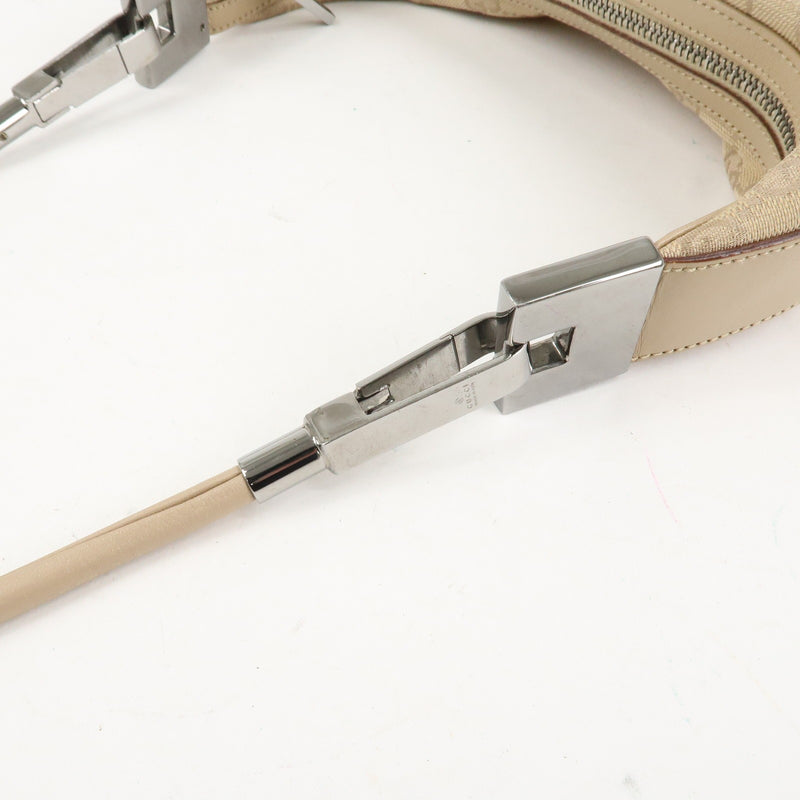 Gucci Gg Canvas Leather Shoulder