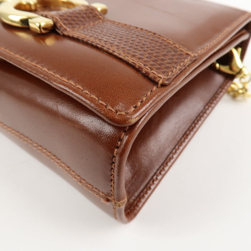 Ferragamo Gancini Leather Chain