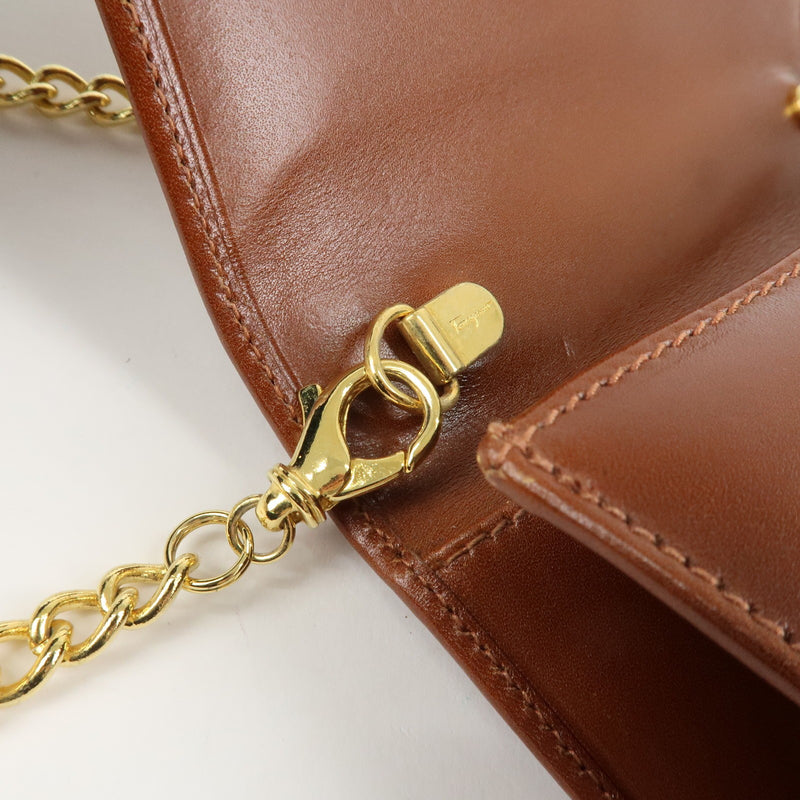 Ferragamo Gancini Leather Chain