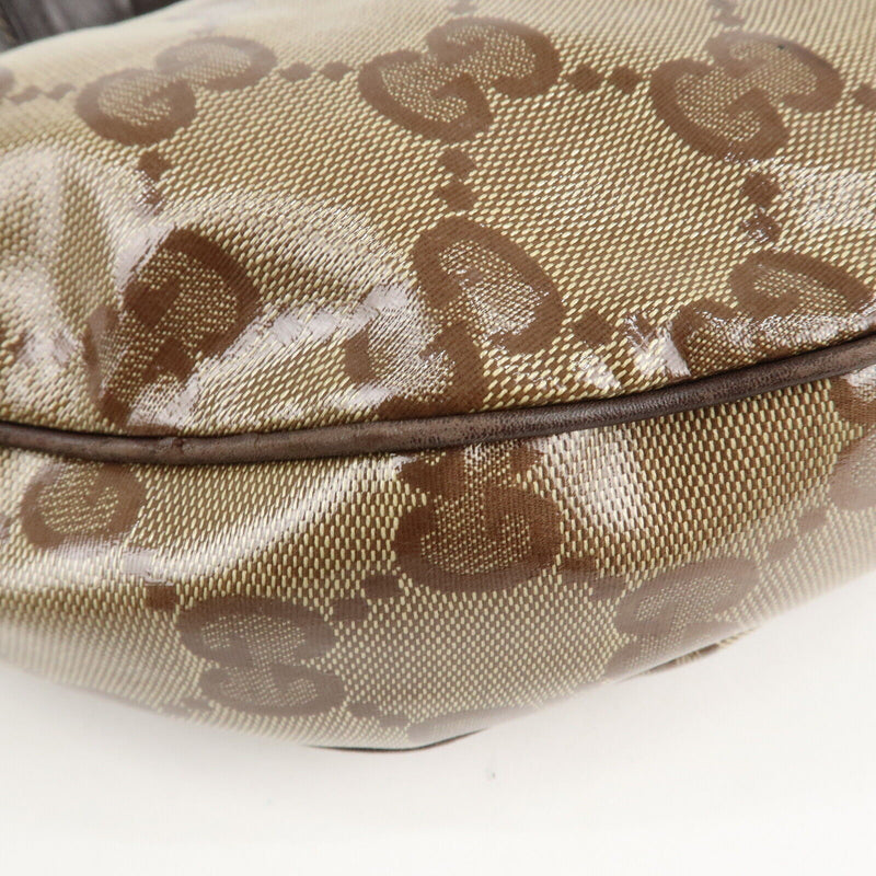 Gucci Gg Crystal Leather Shoulder