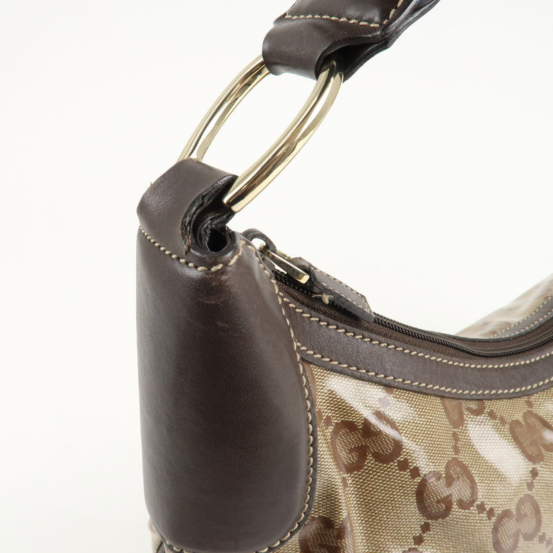 Gucci Gg Crystal Leather Shoulder