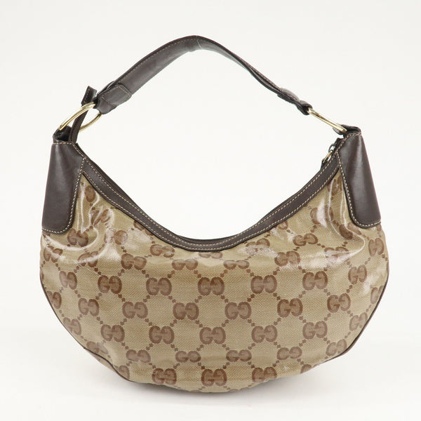 Gucci Gg Crystal Leather Shoulder