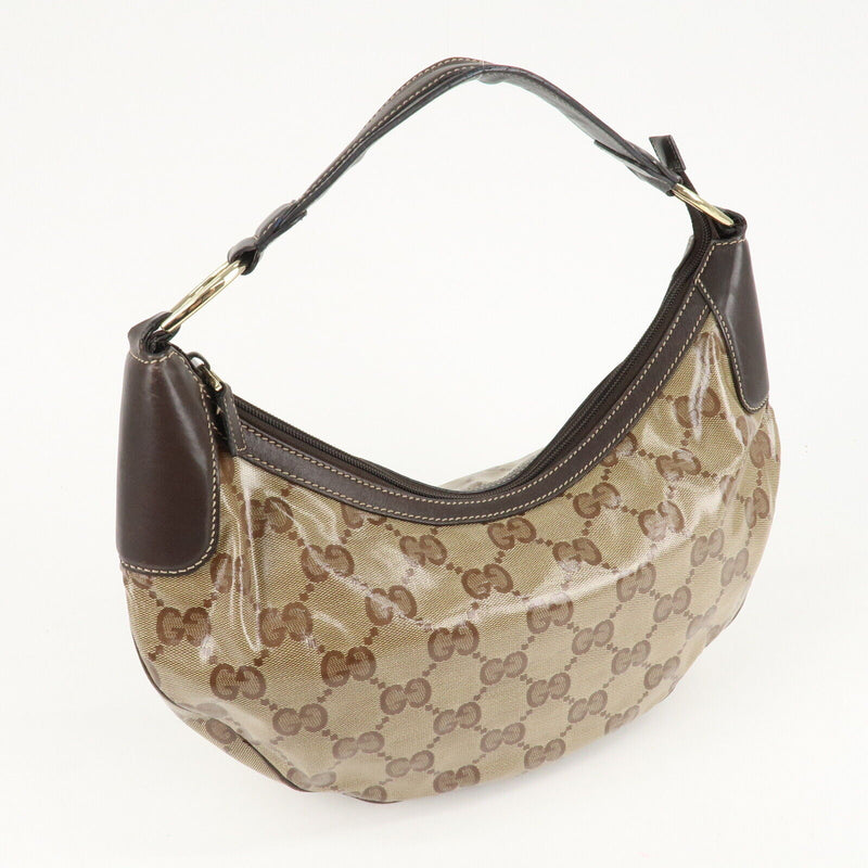 Gucci Gg Crystal Leather Shoulder
