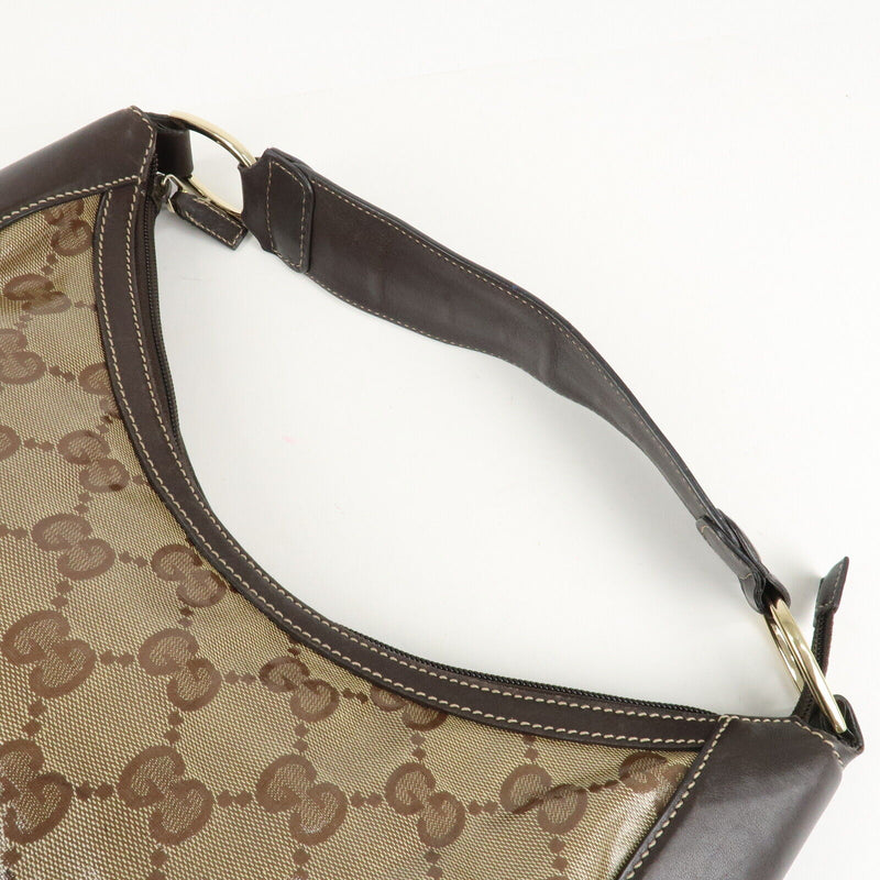 Gucci Gg Crystal Leather Shoulder