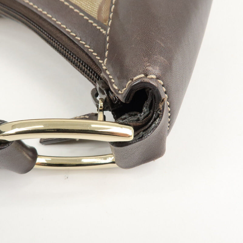 Gucci Gg Crystal Leather Shoulder