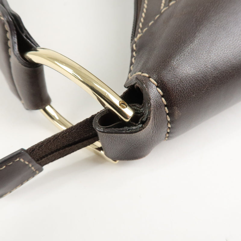 Gucci Gg Crystal Leather Shoulder