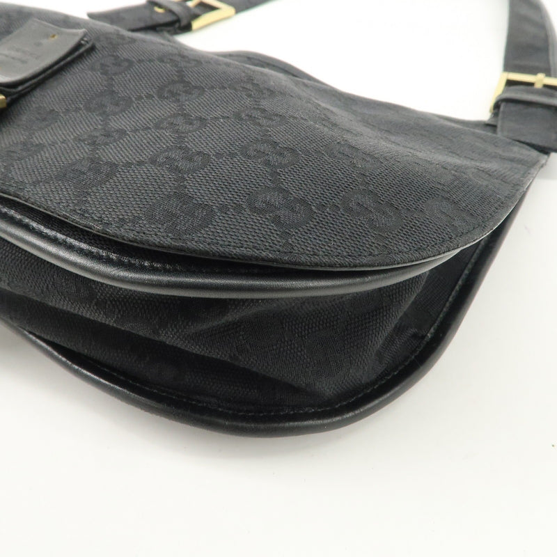 Gucci Gg Canvas Leather Shoulder